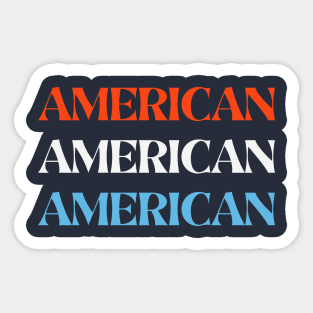 U.S.A Sticker